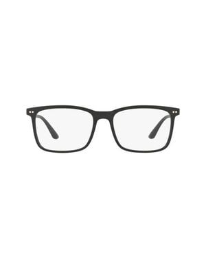Giorgio Armani 56Mm Square Optical Glasses - Multicolor