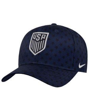 Nike Usmnt Rise A-Frame Adjustable Hat - Blue