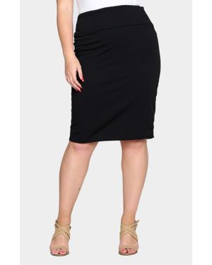 L I V D Molly Pencil Skirt - Black