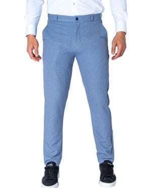Maceoo Slim Fit Pants - Blue