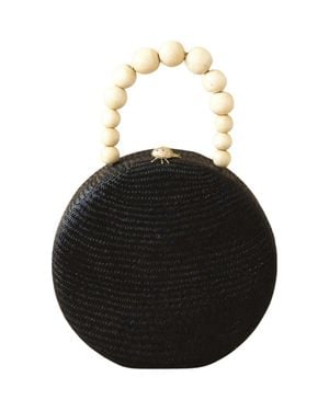 LIKHÂ Round Top Handle Bag - Black