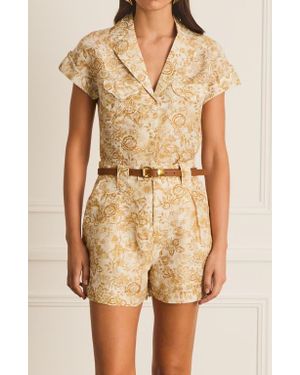 Aqua Blu Australia Luminary Christine Shirt - Natural