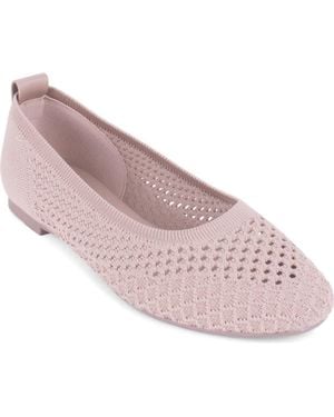 Tahari Oslo Ballet Flat - Pink