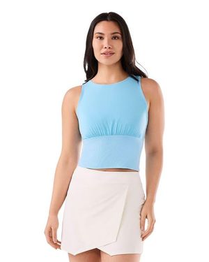Tavi Solace Empire Waist Tank - Blue