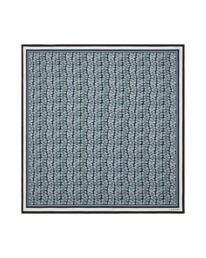 Lanvin Murano Print Silk Scarf - Blue