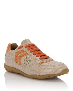 Philipp Plein Low-Top Sneakers Pit-$Top Cocco - Brown