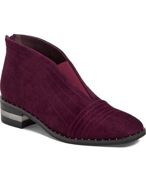 DJANGO & JULIETTE Faradays Back Zip Boot - Purple
