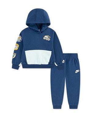 Nike Kids' Fleece Hoodie & Sweatpants Set - Blue