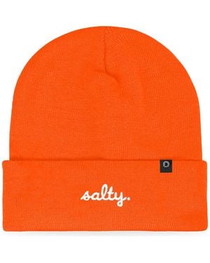 Alix Salty Beanie Cap - Orange