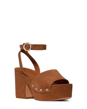 Kate Spade Halo Ankle Strap Platform Sandal - Brown