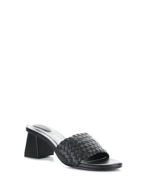 Bos. & Co. Wella Slide Sandal - Black