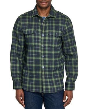 Con.struct Plaid Shirt Jacket - Green