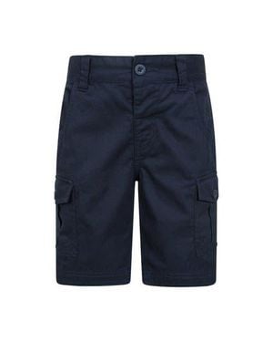 Mountain Warehouse Childrens/Kids Cargo Shorts - Blue