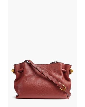 Donna Karan Cashmere Crossbody Bag - Red
