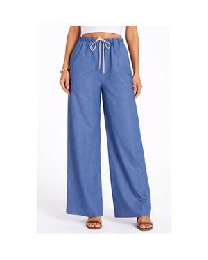 Bishop + Young Sporty Drawstring Pant - Blue