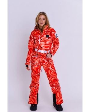 OOSC Shagadelic Baby! Ski Suit - Red