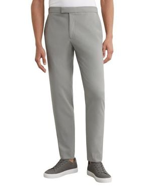 Reiss Found Slim Fit Pants - Gray