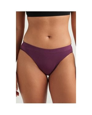 Saalt Period & Leakproof Regular Absorbency Comfort Bikini - Purple