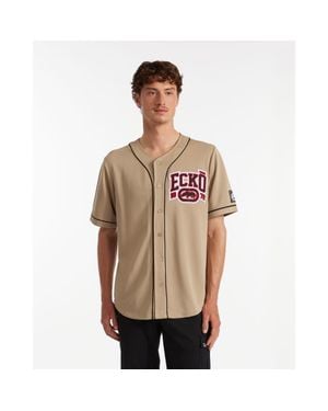 Ecko' Unltd The Show Button Front Top - Natural