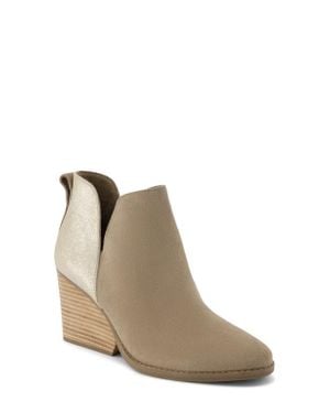 TOMS Eliza Suede Bootie - Brown