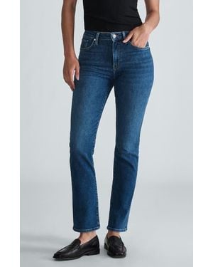 Mavi Kendra High Waist Straight Leg Jeans - Blue