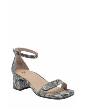 ABEO Avenue Strap Heels - Metallic