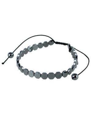 Trafalgar Hawk Metallic Disc Adjustable Bracelet - Blue