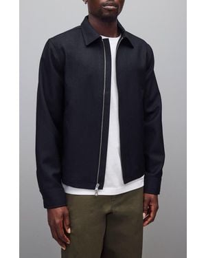 Reigning Champ Venue Wool Twill Jacket - Blue