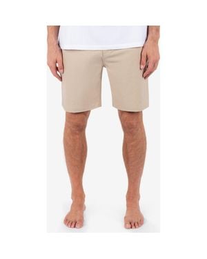 Hurley Phantom Heather Walk Shorts - Natural