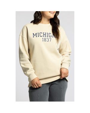 Thread & Supply Michigan Graphic Sweatshirt - Natural