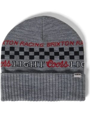 Brixton Coors Light Racing Beanie - Gray