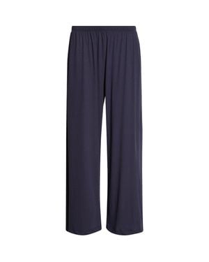 Leset Milo Crop Cotton Pants - Blue