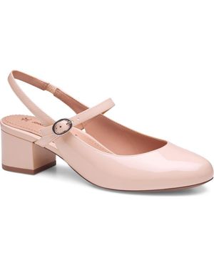 Johnston & Murphy Sienna Mary Jane Slingback Pump - Pink