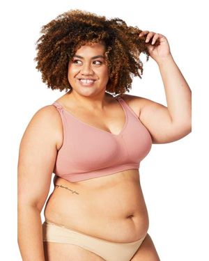 Cake Maternity Popping Candy Fuller Bust Wire-Free Nursing Bra - Brown
