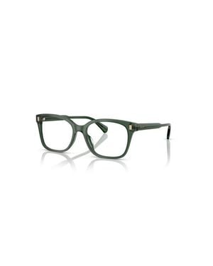 Ralph 53Mm Rectangle Optical Glasses - Green