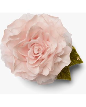 Helena Simon The Large Rose Floral Brooch - Pink