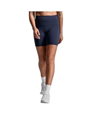 2XU Form Stash Hi-Rise Comp 6 Inch Shorts - Blue