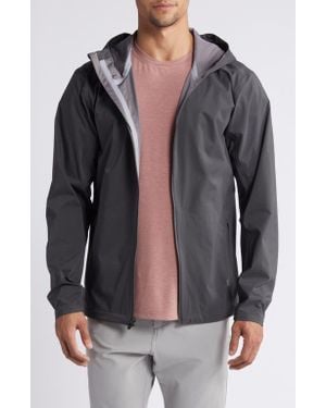 Free Fly Cloudshield Waterproof Hooded Rain Jacket - Black
