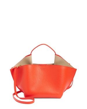 REE PROJECTS Mini Ann Leather Tote - Red