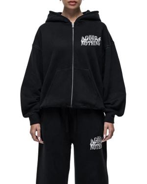 Good For Nothing Dakota Zip Up Hoodie - Black