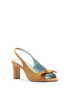 Frances Valentine Reese Slingback Sandal - Natural
