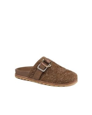 J/Slides Rosie Slip On Mule - Brown