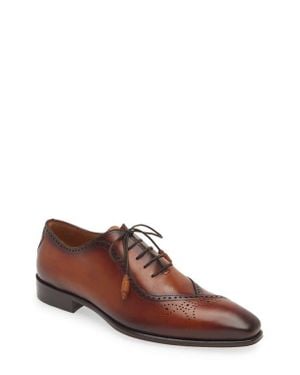 Mezlan Gasset Wingtip Oxford - Brown