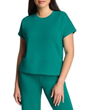 Spanx Air Essentials Crewneck T-Shirt - Green