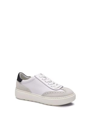 Johnston & Murphy Cammie Low Top Sneaker - White