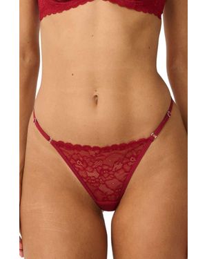 KAT THE LABEL Rosie Thong - Red