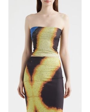 Feners Yo X Ti Strapless Top - Multicolor