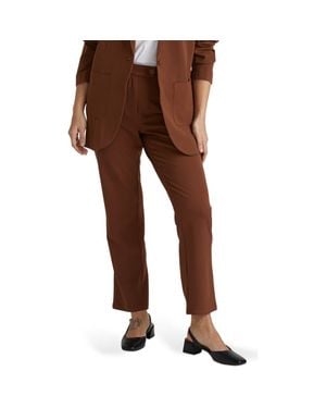 UNIVERSAL STANDARD All Day High Waist Cigarette Pants - Brown