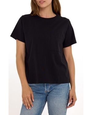 Threads For Thought Beth Essential Organic Cotton T-Shirt - Black