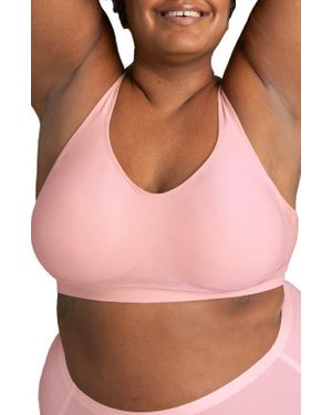 Shapermint Essentials Daily Comfort Wireless Contour Bra - Pink